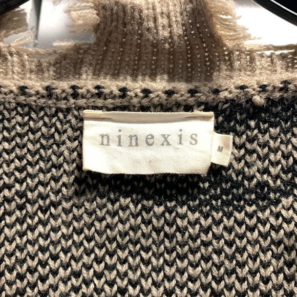 Ninexis Leopard Distressed Sweater - Picture 2 of 5